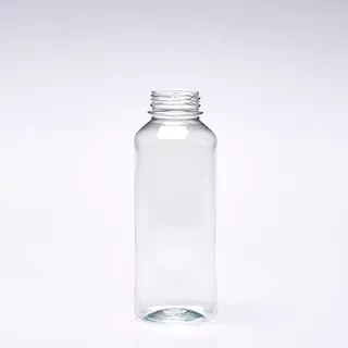Bunzl Transparente Rpet Flasche mit Deckel, 330 ml