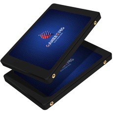 GamerKing SSD SATA 2.5 Inch 500 GB Internal Solid State Drive High Performance Hard Drive for Desktop Laptops SATA III 6 Gb/s 2 Unit Bulk Package Pack (500 gb, 2 Unit