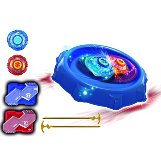 Infinity Nado Battle Arena Battle Set + 2 Kreisel,Kinderspielzeug für 5 6 7 8 9 10 11 12 Jahre alte Jungen&Mädchen, Geschenke für Halloween Weihnachten Ostern Geburtstag,EU624801N