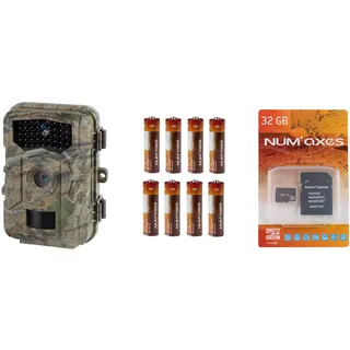 Pack Trail Camera PIE1059 + Batteries (x8) + 32 GB SD Card