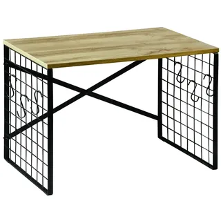 KESPER Gewürzregal Mikrowellenregal 52 x 32,5 x 36,5 cm Schwarz
