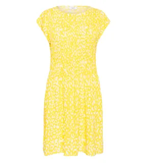 Saint Tropez Midikleid "Damen Kleid GislaSZ", ice aspen gold leopard
