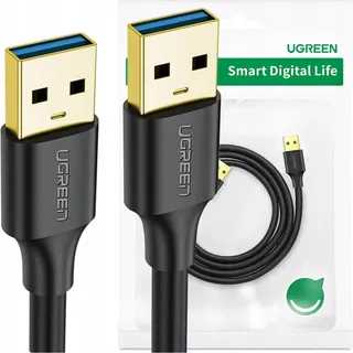 UGREEN USB-A 3.0 Kabel 0,5m schwarz 5Gb/s - Schwarz