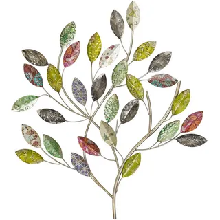 Ambia Home Wanddeko , Multicolor , Metall , 3.5x65.7x61 cm , Bilder & Rahmen, Wanddeko