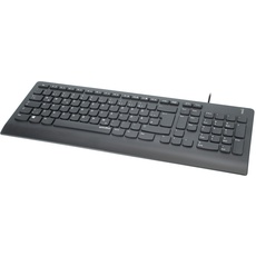 Bild von HI-GENIC Antibacterial Keyboard, schwarz, USB, DE (SL-640009-BK)