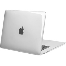 MOSISO Hülle Kompatibel mit MacBook Air 15 Zoll 2023 2024 Freigabe M3 A3114 M2 A2941 Chip mit Liquid Retina Display & Touch ID, Schützend Plastik Hartschale Case Cover, Kristallklar