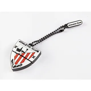 Athletic Club de Bilbao - Clé USB 16 Go - Motifs et Couleurs du Club - Inclut UNE Petit Chaîne - Finition Gomme et Légère - Produit Officiel de l'Équipe