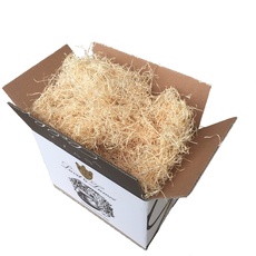 Luvit & Lumoè | Naturling Holzwolle Füllmaterial | 1 kg Bio Verpackungsmaterial für Deko Geschenk Karton Pakete | Unbehandelte holzwolle