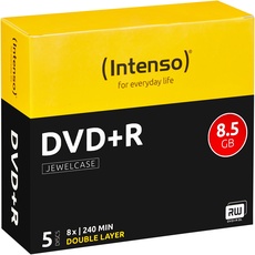 Bild von DVD+R 8,5 GB 8x 5 St.