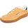 Sneaker REEBOK CLASSIC "CLUB C 85", Mädchen, Gr. 39, gritgold, optimumblau, gum, Leder, Synthetik, Textil, Schuhe Sneaker