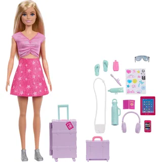 Mattel Barbie Anziehpuppe Reise Abenteuer Malibu (0,0)