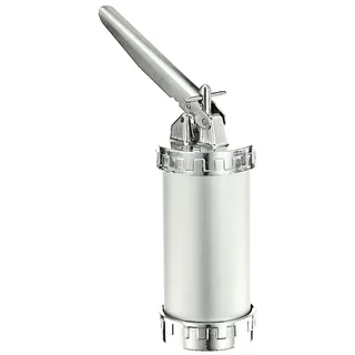 ILSA Churrera aus Metall, Edelstahl, silberfarben, Höhe 18 cm, Boden 7 cm