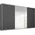 Schwebetürenschrank TOMA 360 x 229 x 62 cm Grau