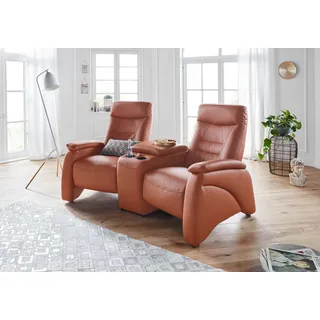 exxpo - sofa fashion 2,5-Sitzer »Ascoli, Kinosofa mit hohem Sitzkomfort, bequeme Armlehnen«, inkl. Relaxfunktion, mit Ablage und Staufach, hohe Rückenlehne, braun