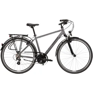 KROSS Trekkingrad Trans 1.0 2022 28 Zoll RH 48 cm grau