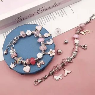 Armband-Halsketten-Bastelset, kreative Geschenkbox der Schöpfung - Bunt