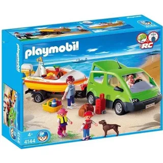 Playmobil Family Fun Familyvan mit Bootsanhänger 4144