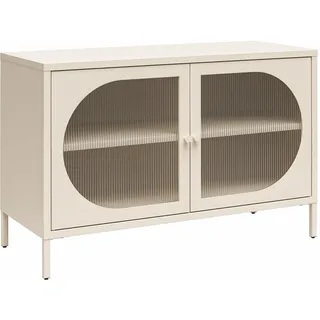Luna W Acc Cab 2D, FluWed Glas, Parchmen