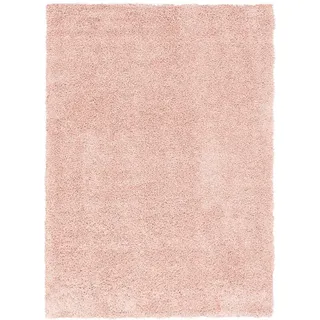 Pergamon Comfy Mix Hochflorteppich 160 x 230 cm Rosa