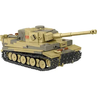 Cobi Panzer VI Tiger I no 131, 18 cm x 7.5 cm x 6 cm, Beige
