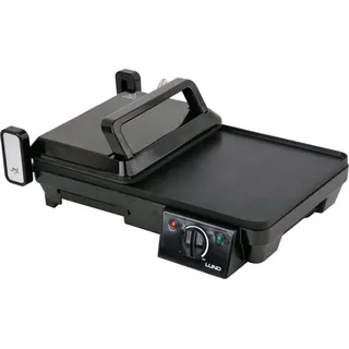 Elektrischer Tischgrill 2In1, 2000W, 40,5*25Cm - W-67455 - Schwarz