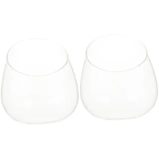 Terrarium 2 Stück für Sukkulenten mit Schrägem Schnitt Glas | Bubble Bowl, Herausnehmbar für Kleine Pflanzen, Deko für Flur und Tisch