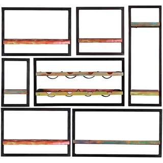 SIT Wandregal »Riverboat« Set, bunt