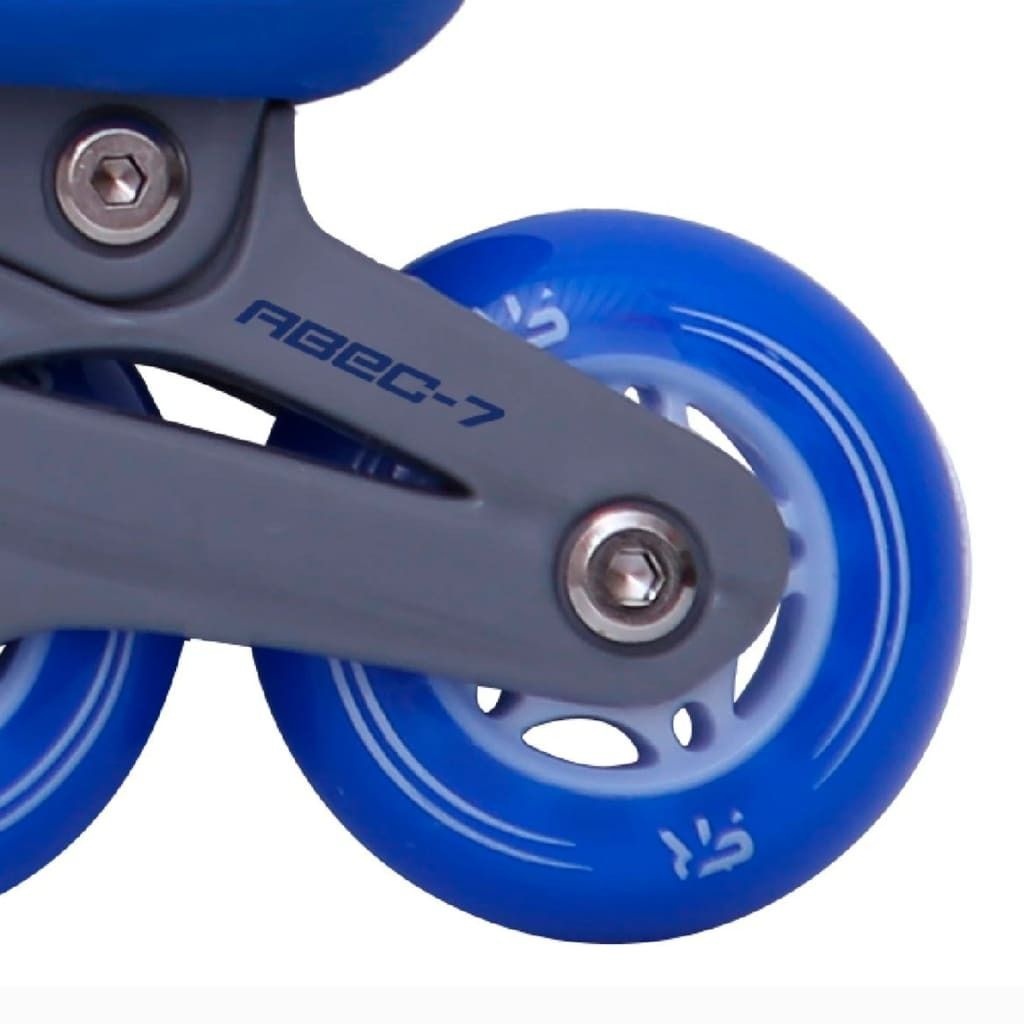 Bild von Inlineskates verstellbar Blau Größe 27-30,