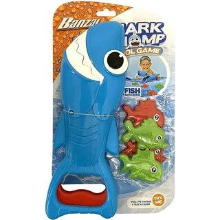 Banzai Shark Chop Pool Oder Bade Spaß Zeit Spiel Neu 3+