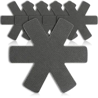 COM-FOUR COM-FOUR® 6X Pfannenschutz Ø 38 cm aus Filz - Hitzebeständig, Pfannenschoner zum Schutz vor Kratzern - Pfannenschutzmatte auch für Töpfe und Schüsseln - Zuschneidbar (06 Stück - grau Premium)