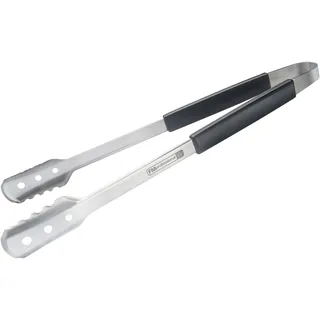 FMprofessional Grillzange 45,5 cm Edelstahl Schwarz/Silber