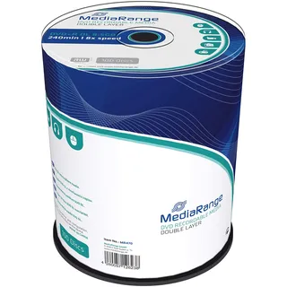 MediaRange DVD+R 8.5GB Double Layer (100 x), Optischer Datenträger