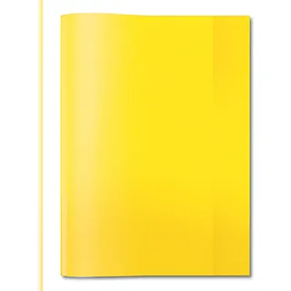 Herma Heftumschlag transparent gelb Kunststoff DIN A4