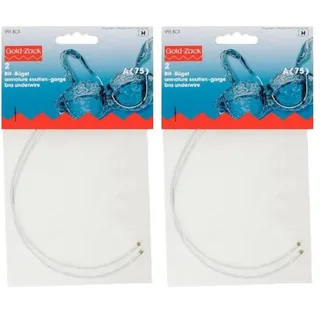 Prym 991,805 BH-Bügel, Steel, Weiss, C95-Größe, 2 Count