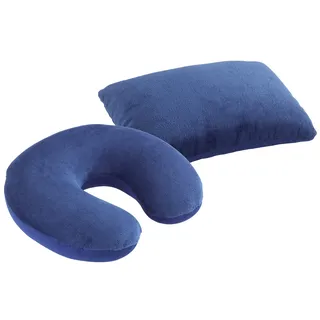 Maximex Reisekissen 30 x 20 cm Blau