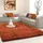 Teppiche Hochflor-Teppich »Life Shaggy 1500« rechteckig 30 mm Höhe Langflor, uni, große Farbauswahl, robust, auch als Läufer und in rund, orange