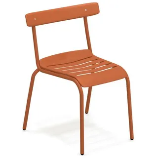 Stuhl Miky Emu Group rot, Designer Florent Coirier, 77x56x55 cm