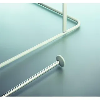 Spirella Duschvorhangstange 60 cm weiß