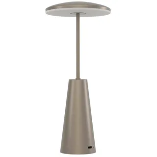 EGLO LED-Akku-Tischleuchte 900924 bronze, 2,8 W, 270 lm CCT, IP54