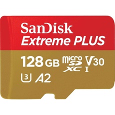 Bild Extreme Plus microSDXC UHS-III + SD-Adapter 128 GB