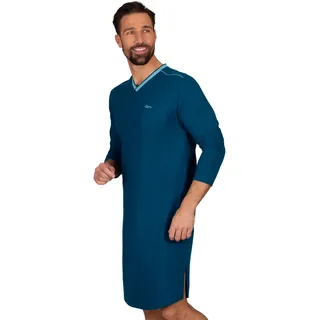 TRIGEMA Pyjama »TRIGEMA Herren-Nachthemd aus Biobaumwolle (kbA)«, (1 tlg.) Trigema saphir-C2C