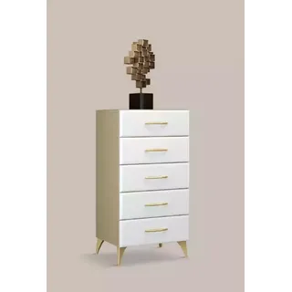 Kommode Design Modernes Schlafzimmer Stil Modern Kommoden Sideboard Neu - Weiß