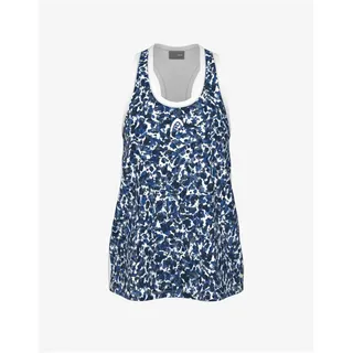 Head Racket Agility Tank Top Damen Print Vision/Royal M