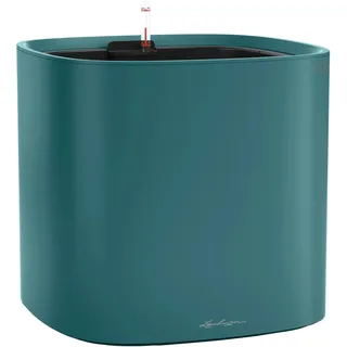 Lechuza® Pflanzgefäß Pila Color Planter 35 cm x 35 cm x 33 cm Petrolblau