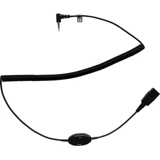 JABRA QD to 3.5 mm for PTT, headset cable