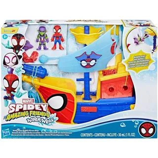Marvel Spidey and His Amazing Friends Water-Webs Bubble Pirate Ship