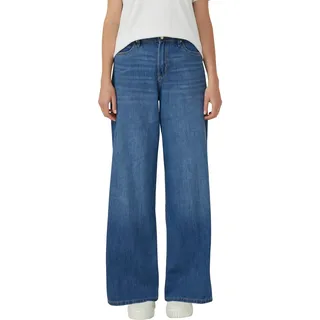 s.Oliver Suri High Rise Wide Fit Blau 38/32