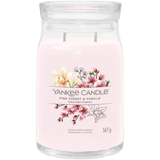 Yankee Candle Pink Cherry Vanilla Duftkerze 567 g