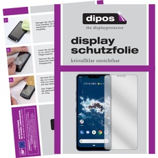 Dipos Displayschutzfolie Crystalclear (5 Stück, LG X5 Android One), Smartphone Schutzfolie