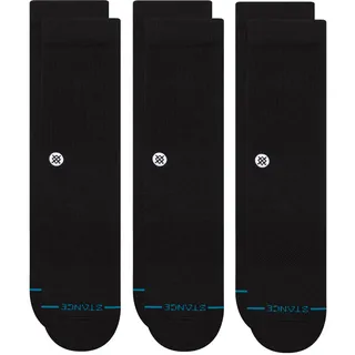 Stance Icon Herren Socken 3er-Pack,Black,L